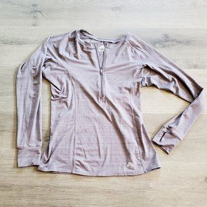 EMS Tech Wick long sleeve 1/2 zip top, S